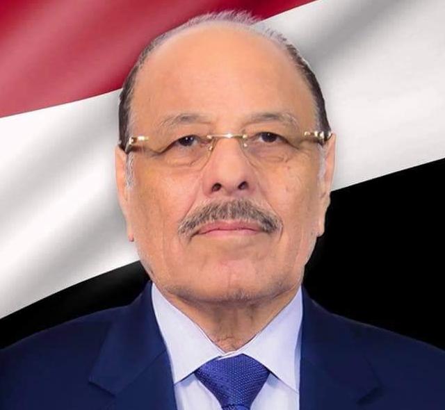 نائب رئيس الجمهورية اليمني  يعزي في وفاة الشيخ سلطان بن زايد آل نهيان