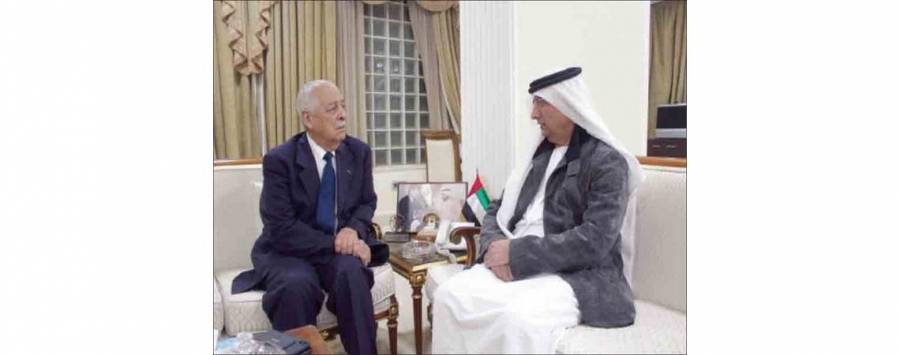 مندوبا عن الملك..العيسوي يعزي بوفاة الشيخ سلطان بن زايد