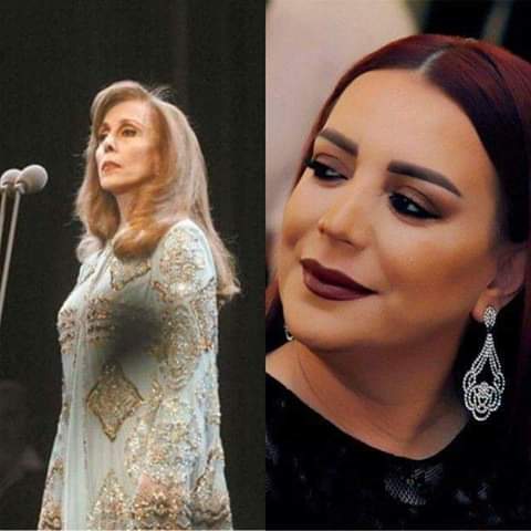 مرتجى تعايد الفنانة فيروز