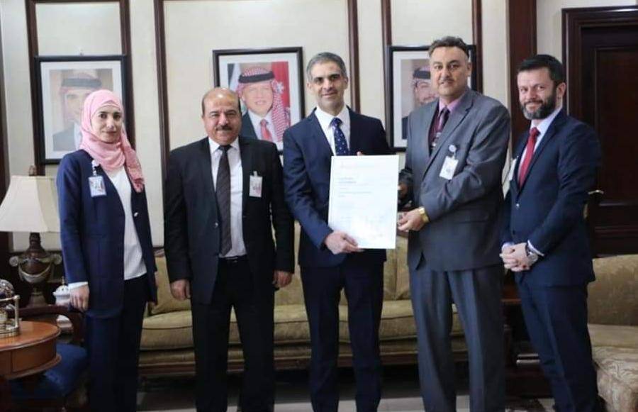 الضمان تحصد شهادة التميّز الدولية في الوقاية من المخاطر المهنية