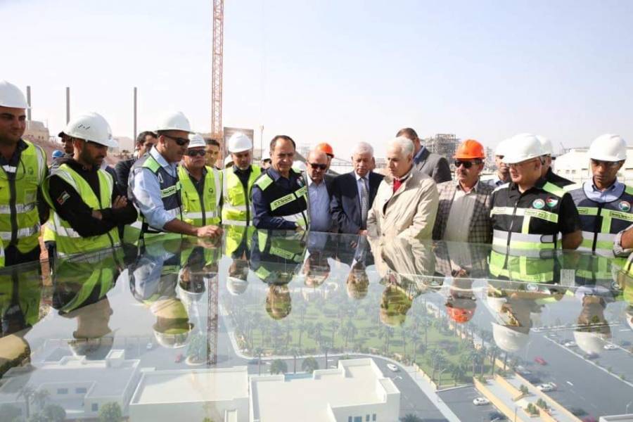 الصرايرة يرعى حفل وضع حجر الأساس لمشروعين كبيرين من مشاريع شركة البوتاس العربية... صور