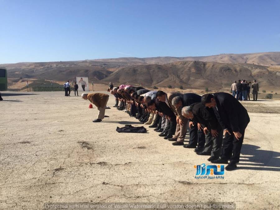 اللجنة الوطنية للعسكريين السابقين تزور الباقورة والغمر...صور