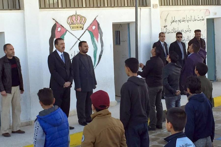 وزير التربية في الكرك