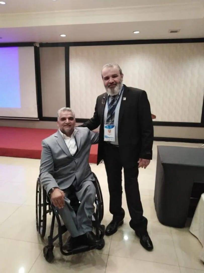 الخزاعلة يفوز بمنصب نائب رئيس اتحاد أوقيانوسيا لإقليم غرب آسيا للكراسي المتحركة