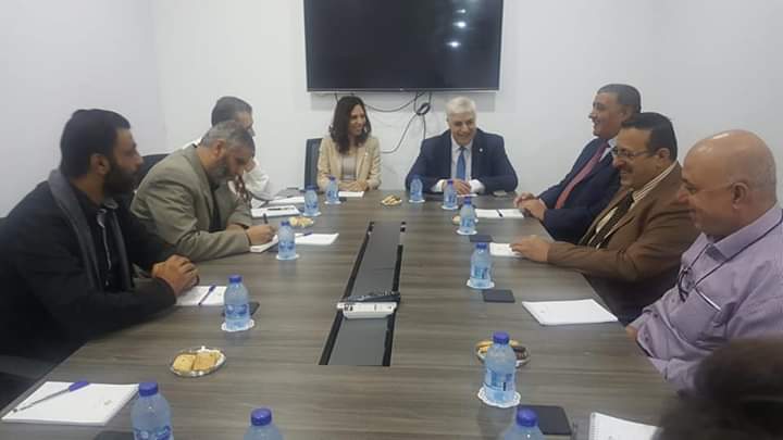 مدير عام التدريب المهني يزور مؤسسة ولي العهد