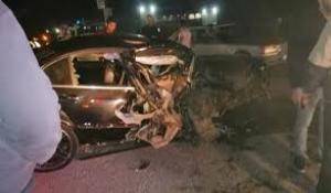 إصابة ستة أشخاص بحادث سير في جسر النشأ بالمحطة