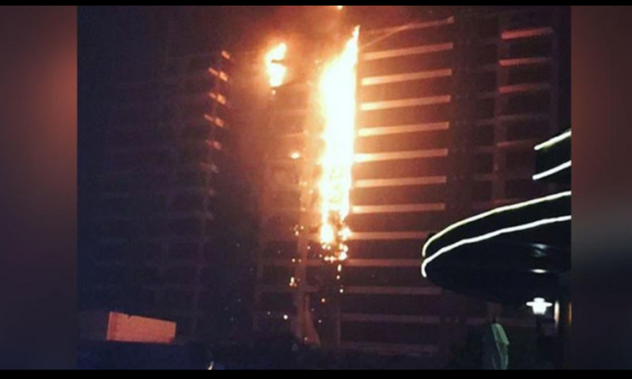 إخماد حريق بسيط لسكن إمام مسجد بالقرب من الدوار السادس ... فيديو