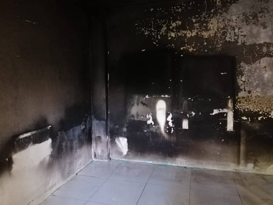 الأوقاف: أسباب حريق مسجد أم يحيى الزبن