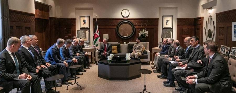 الملك يلتقي رئيس جمهورية أديغيا – روسيا الاتحادية