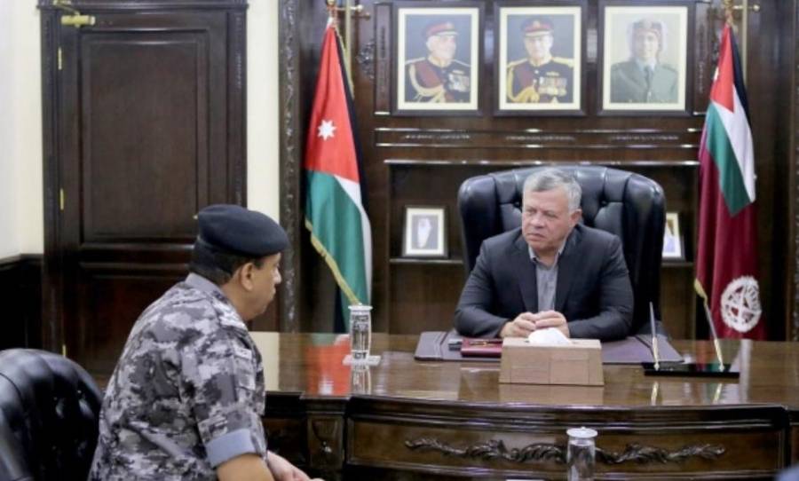 رسالة جوابية من اللواء الحواتمة، رداً على الرسالة التي تلقاها من جلالته