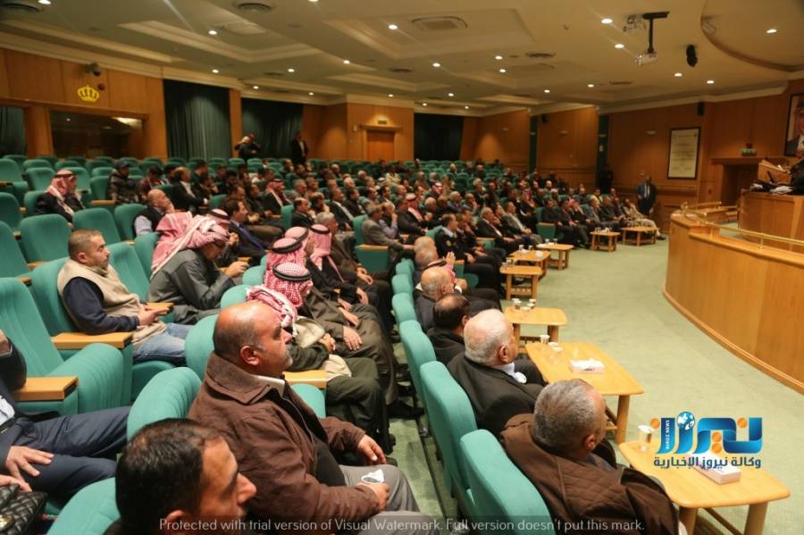 الفريق الروضان يرعى احتفال المتقاعدين  ببسط السيادة الأردنية على أراضي الباقورة والغمر...صور