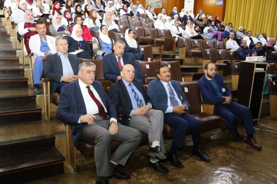 محاضرة حول الإنفلونزا الموسمية في مستشفى الجامعة الأردنية