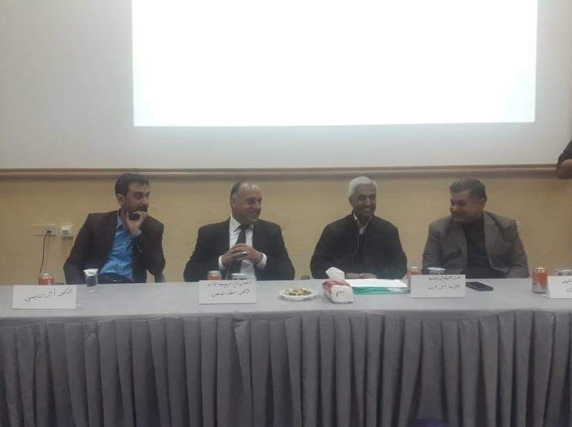 الماضي :  يرعى ندوة حوارية صحتكم بتهمنا في الرصيفة