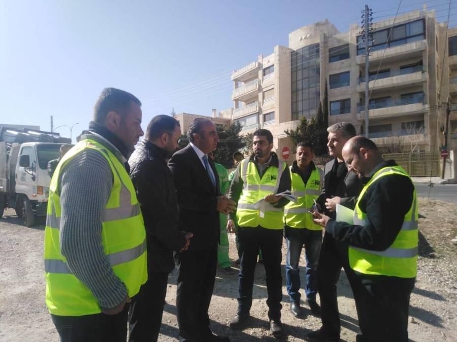 الشواربة يوجه بضرورة تعميم مشروع فرز النفايات من المصدر على إمتداد مناطق العاصمة