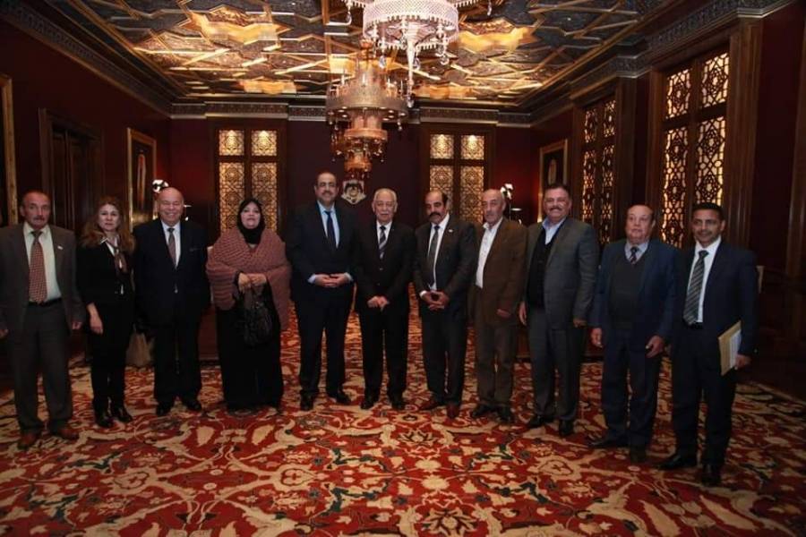 العيسوي يستقبل رئيس وأعضاء اتحاد الكتاب والأدباء الأردنيين... صور