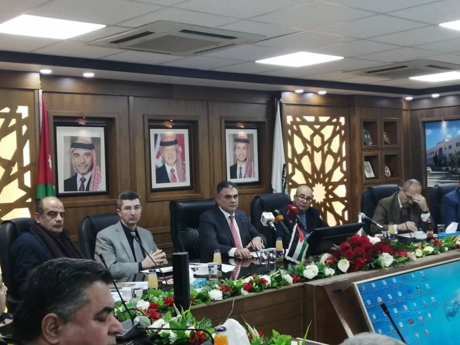 وقائع المؤتمر الصحفي لرئيس جامعة البلقاء التطبيقية الاستاذ الدكتور عبدالله سرور الزعبي لإعلان نتائج الشامل الدورة الشتوية ٢٠٢٠