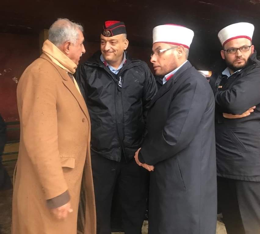 العميد العوران يشارك بتشييع جثمان والدة اللواء  المتقاعد محمد خير العيسى... صور