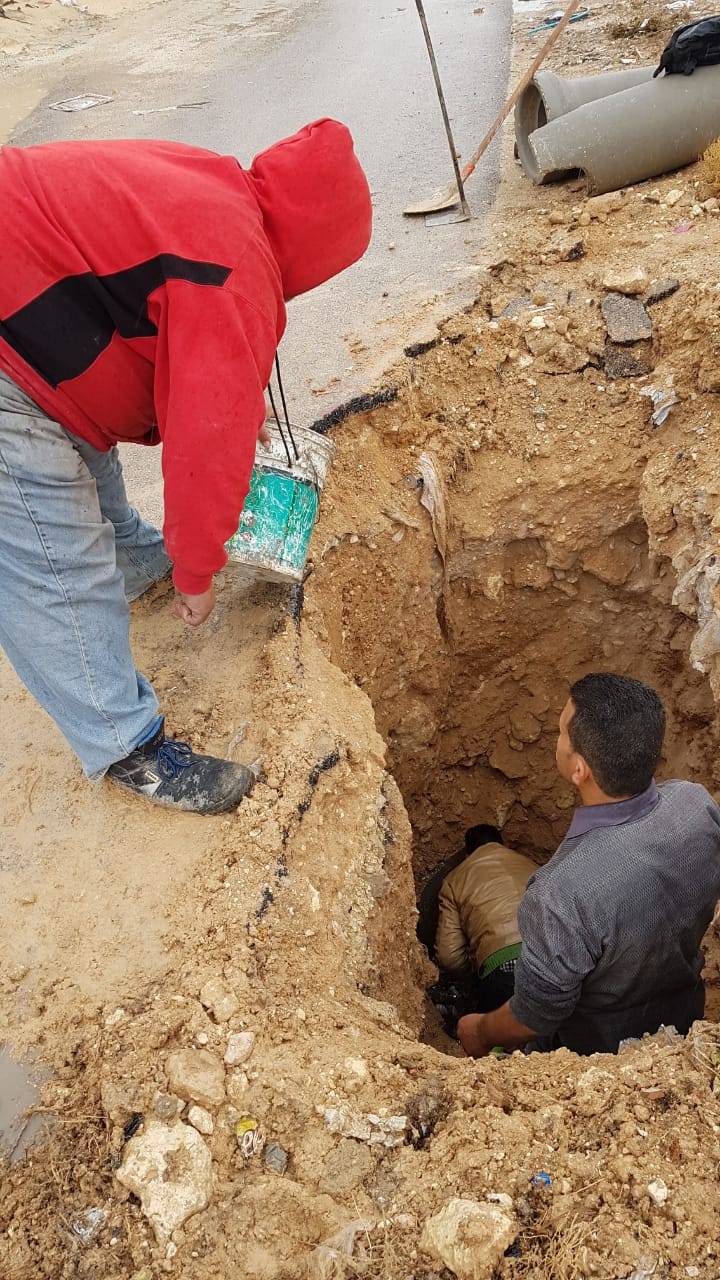 المومني : بلدية الزرقاء نجحت في التعامل مع المنخفض الجوي