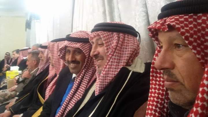 الشيخ الزغول يقود صلحا عشائرياً بين عشيرة الصمادي وبني فواز