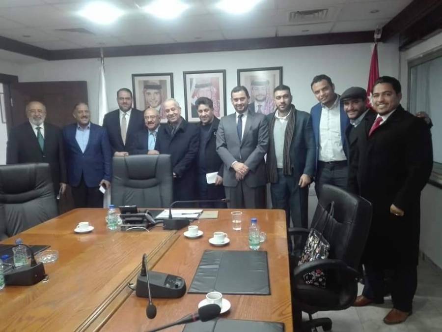 مؤسسة إعمار  سحاب في زيارة الى وزارة الصناعة والتجارة... صور