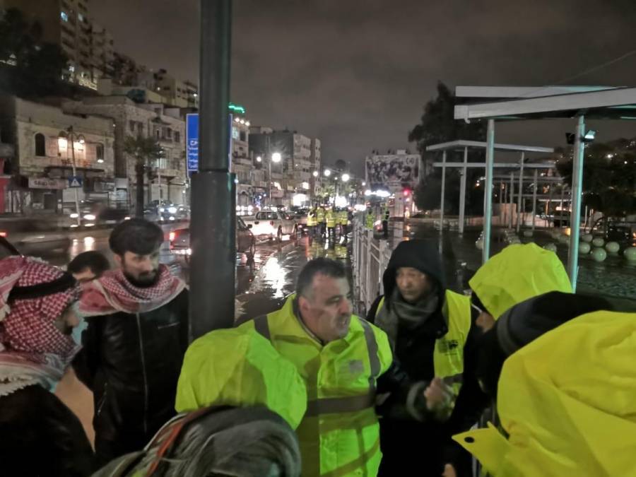 الامانة: شبكة  المناهل تحتاج وقتا لاستيعاب الأمطار الغزيرة