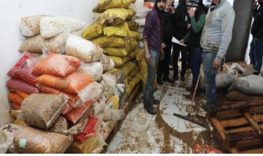 104 محلات تضررت من السيول بمنطقتي وسط عمان والدوار السابع