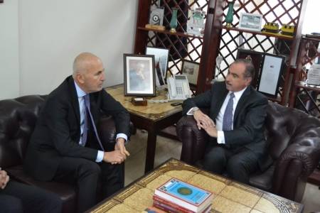 اللوزي يستقبل السفير أرماز ويدعو للاستثمار التركي في الاردن