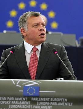 خطاب للملك أمام البرلمان الأوروبي