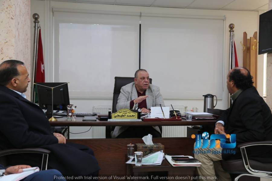 الطيطي: مشاريع حيوية ستنفذها الامانه. وتوزيع ٢٠٠٠ حاوية شرق عمان