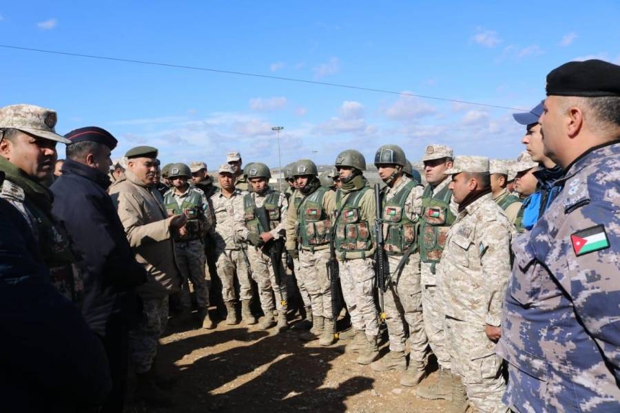الجيش والأجهزة الأمنية تنفذنا  تمريناً عسكرياً مشتركاً