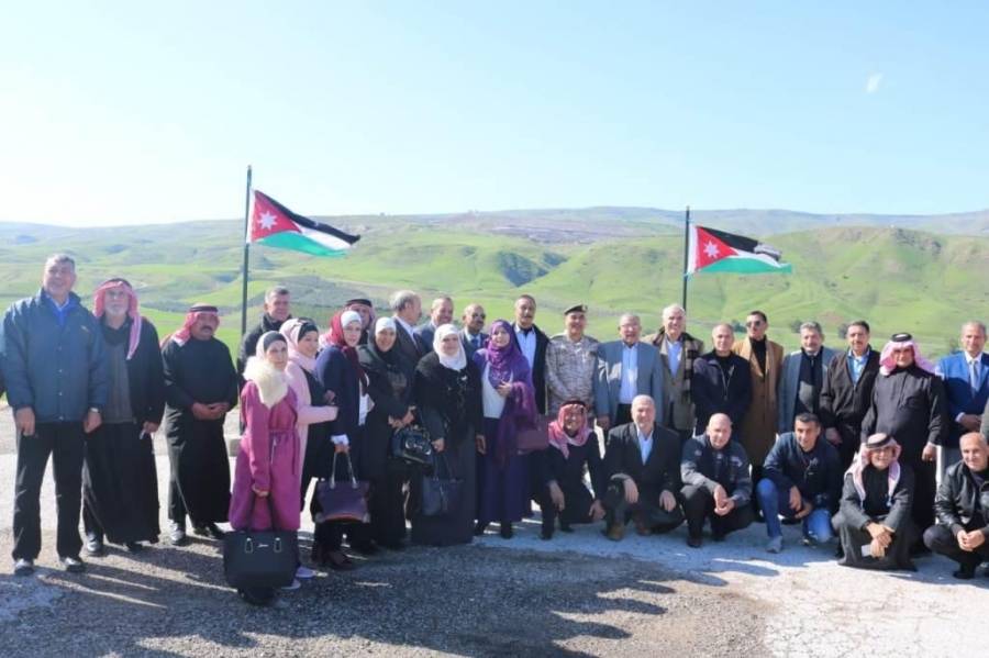 وفد من تجمع البلقاء للمتقاعدين العسكريين يزور واجهة المنطقة العسكرية الشمالية