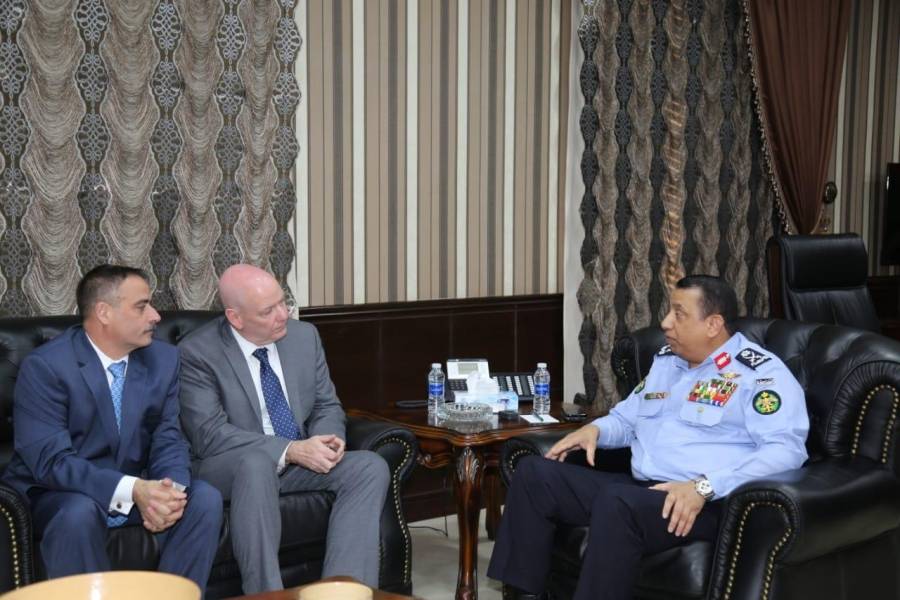 الحواتمة يلتقي مدير شرطة نيويورك