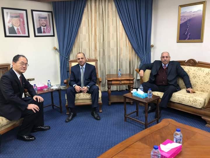 ابو صعيليك يطالب اليابان مساندة الموقف الأردني بخصوص رفض صفقة القرن.