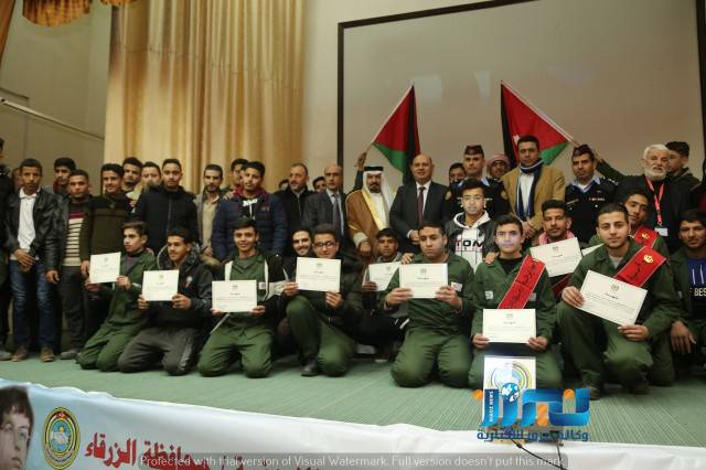 تخريج دورة أصدقاء الشرطة في معهد تدريب المهني الهاشمية (صور)