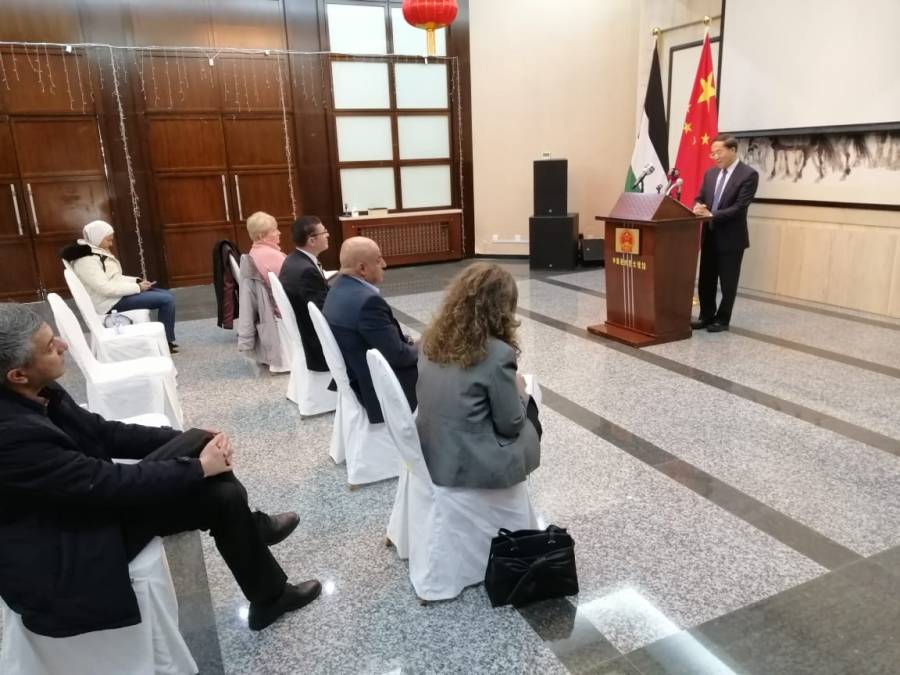 مؤتمر صحفي للسفير الصيني حول مرض الكورونا