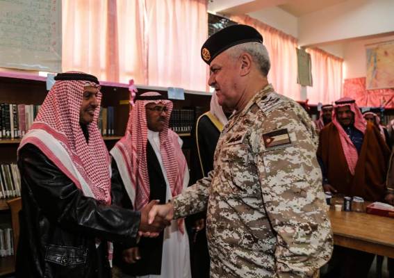 الحنيطي يطلق الموقع الالكتروني لرفاق السلاح