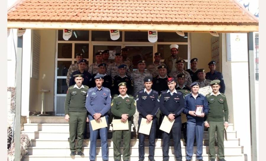 تخريج دورة في مديرية الاتحاد الرياضي العسكري