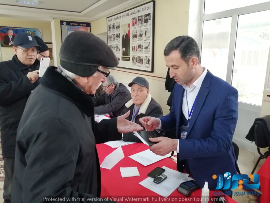 تقرير اولي لنيروز عن الإنتخابات النيابية الإذربيجانية التي بدأت صباح اليوم...صور وفيديو