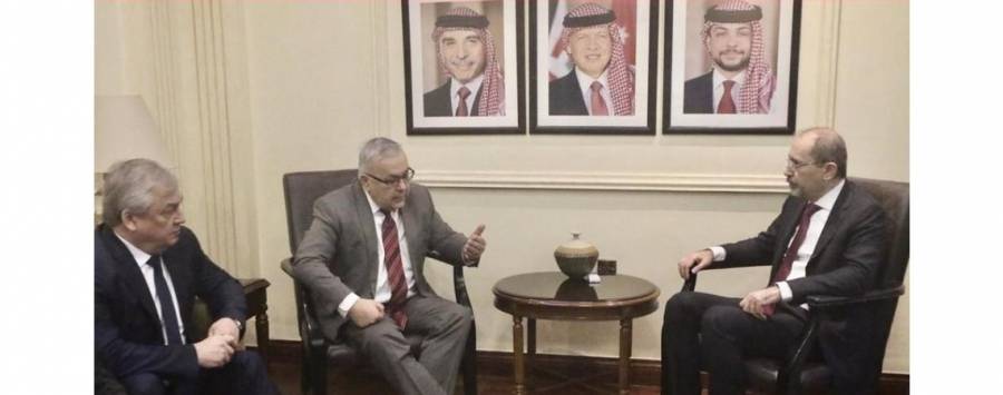 الصفدي يلتقي نائب وزير الخارجية الروسي