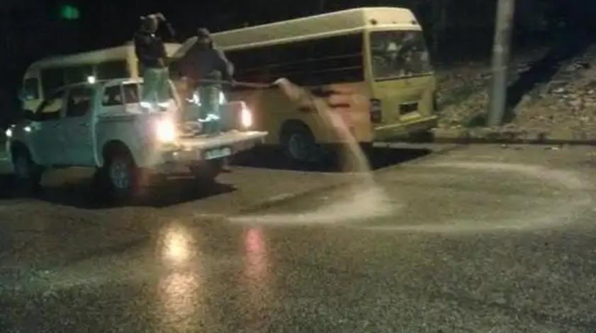 الأمانة: رش الملح في شوارع عمان لمنع الانجماد