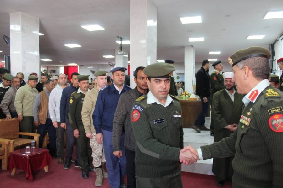 الجيش يوداع بعثة العمرة العسكرية 15