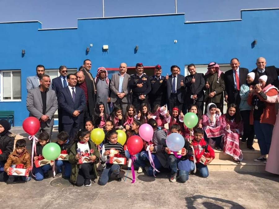 العميد المعايطة يرعى الاحتفال بمناسبة عيد ميلاد الملك