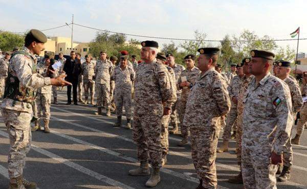 الحنيطي يشيد بالمستوى المتميز الذي وصلت له وحدات اللواء الهاشمي الآلي ٥١