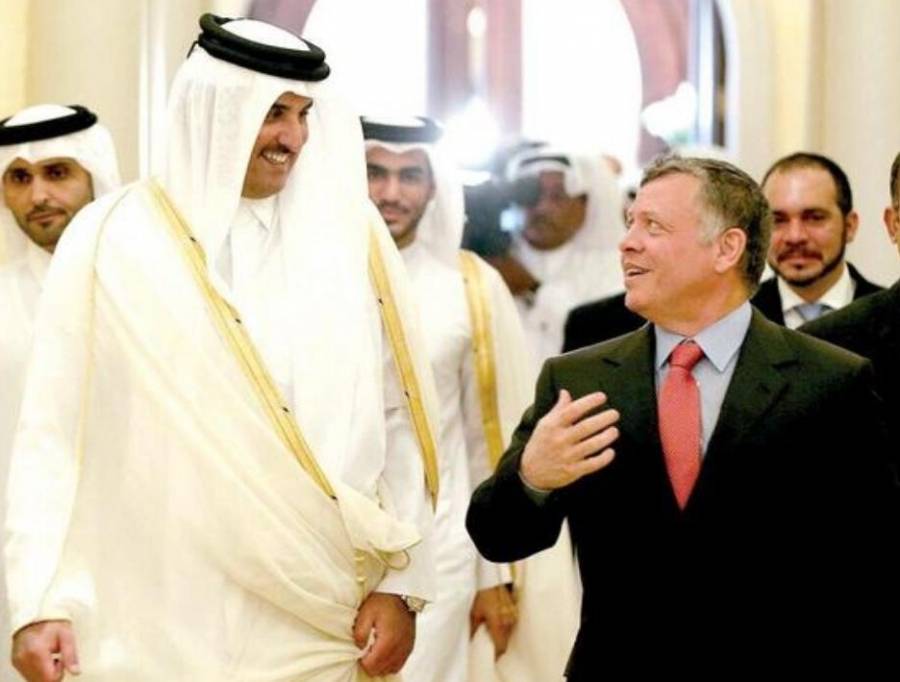 قمة أردنية قطرية في عمان الأحد