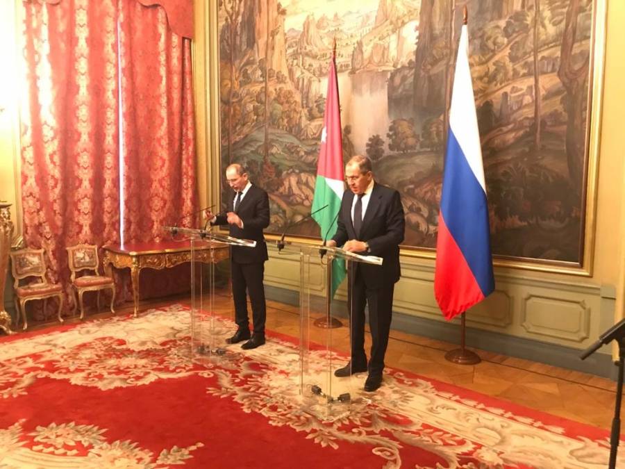 الصفدي يجري اجتماع مع وزير الخارجية الروسي وزيادة خطوات التعاون الثنائي والقضايا الإقليمية وفي مقدمها القضية الفلسطينية وجهود حل الأزمة السورية