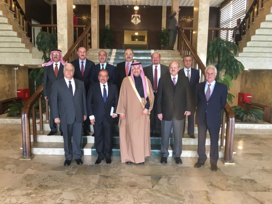سفير المملكة لدى الاردن يلتقي لجنة الصداقة السعودية الأردنية في مجلس الأعيان.