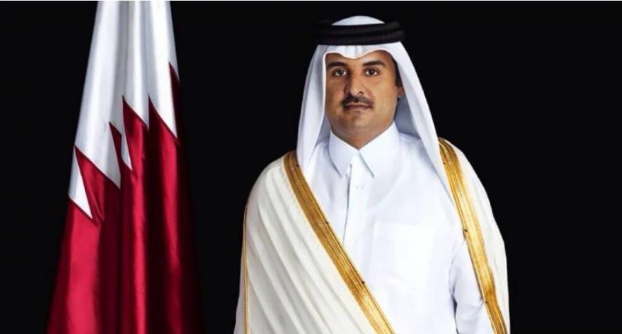 الصخري يرحب بأمير قطر