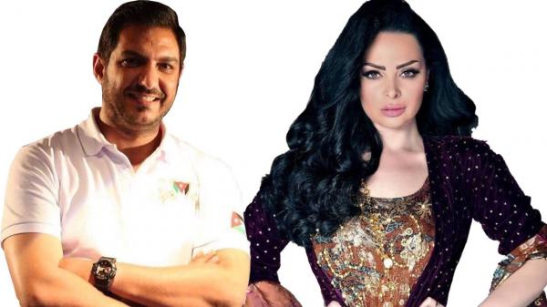 عقد قران الزميل العمري والفنانة ديانا كرزون