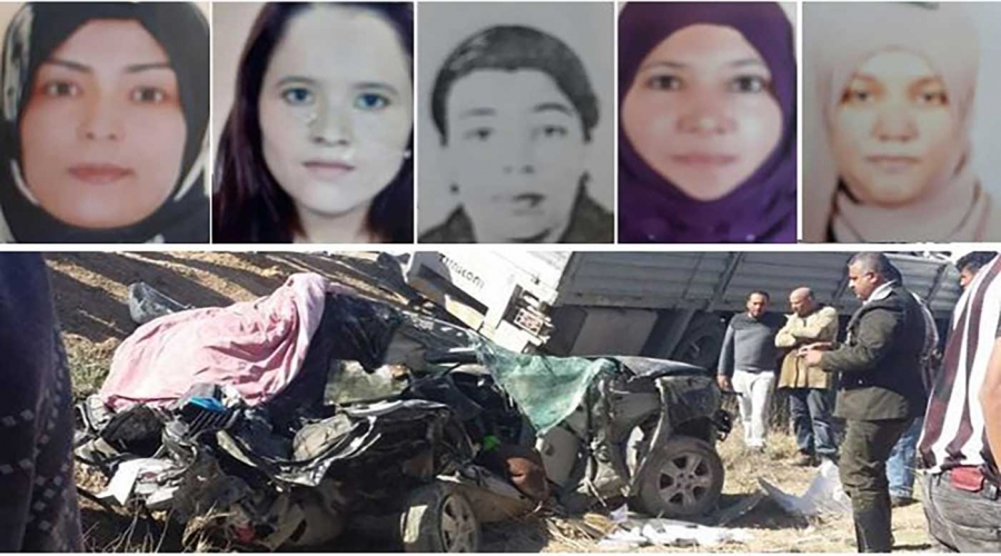 وفاة 5 معلمات في حادث مرور في تونس