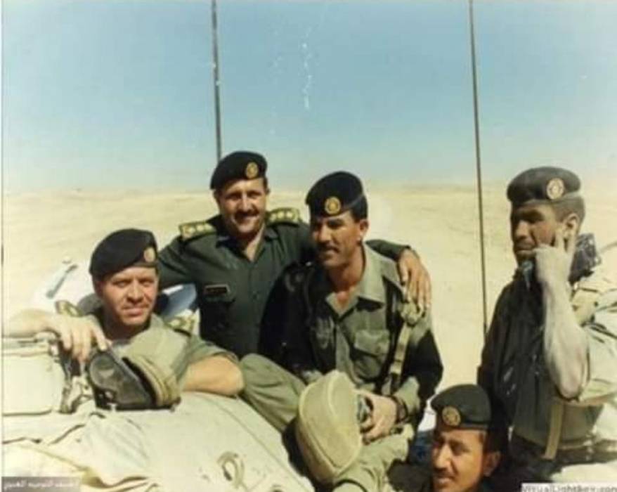 انا المقدم الركن عبدالله ابن الحسين